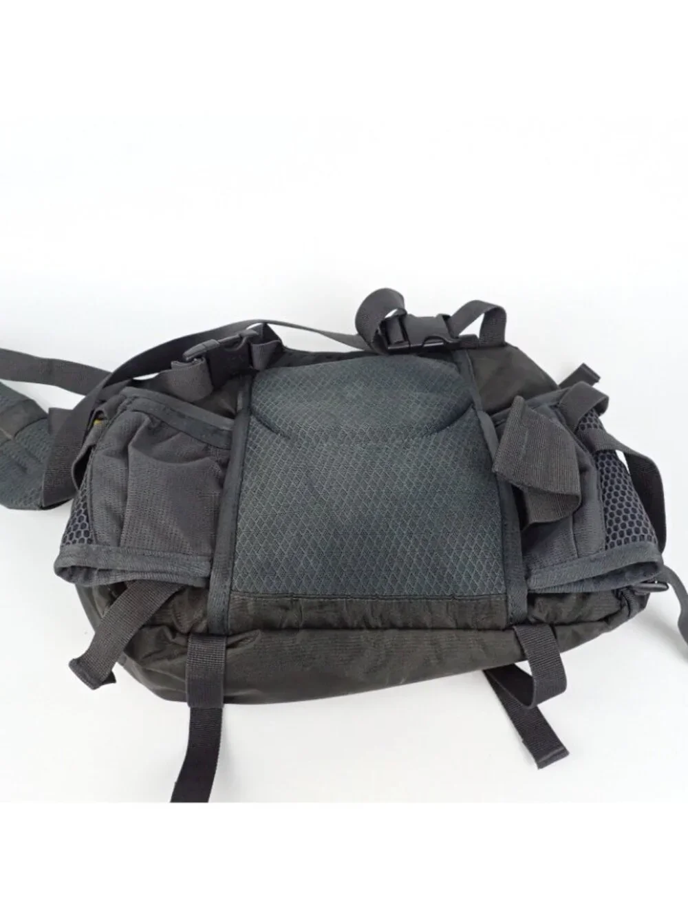 Mountainsmith Tour Lumbar Fanny Pack Black Hiking Waist Bag Outdoor Straps